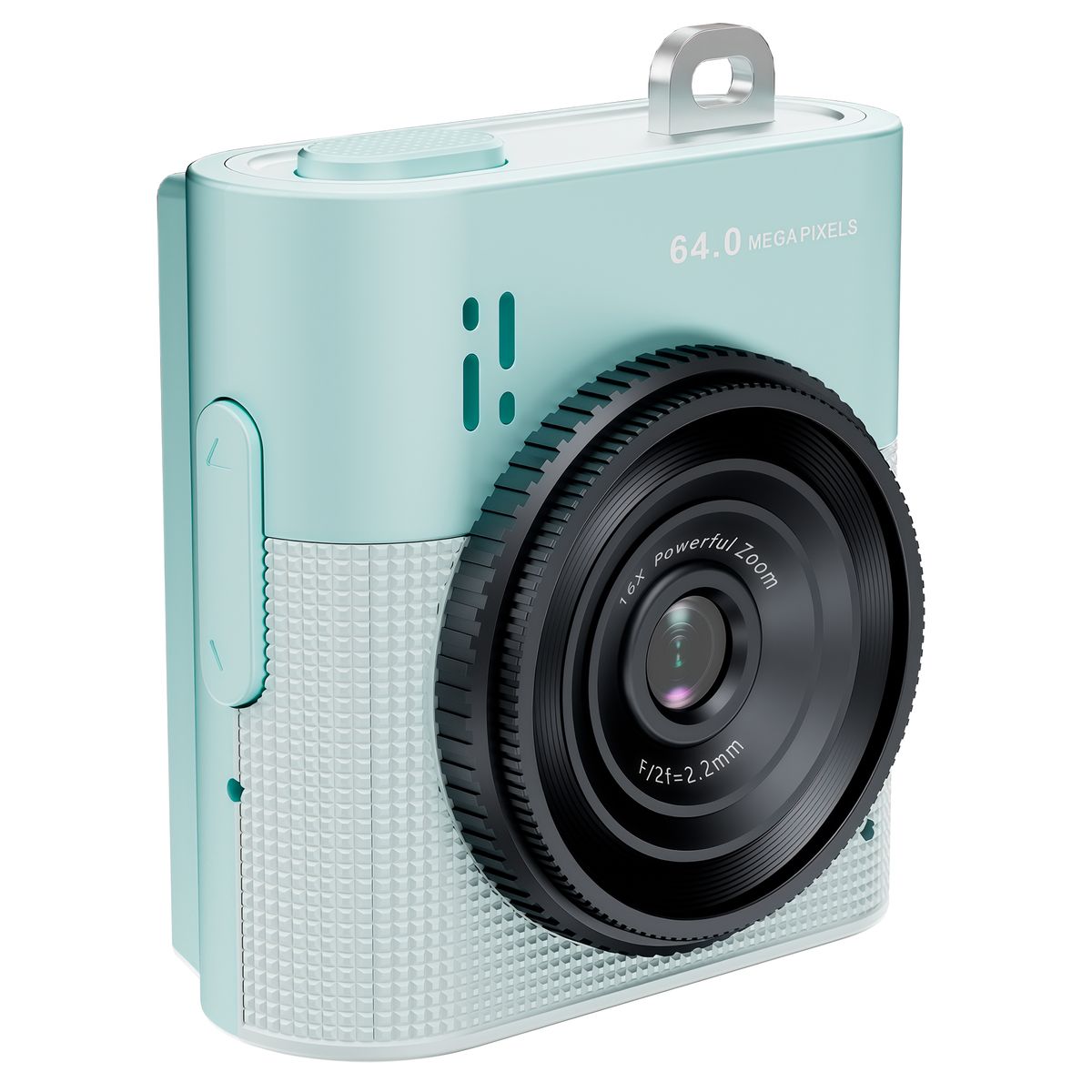 RENVMEXY - Cámara Mini S5 64MP con Zoom 16x y Pantalla 1.4 Sin Tarjeta TF