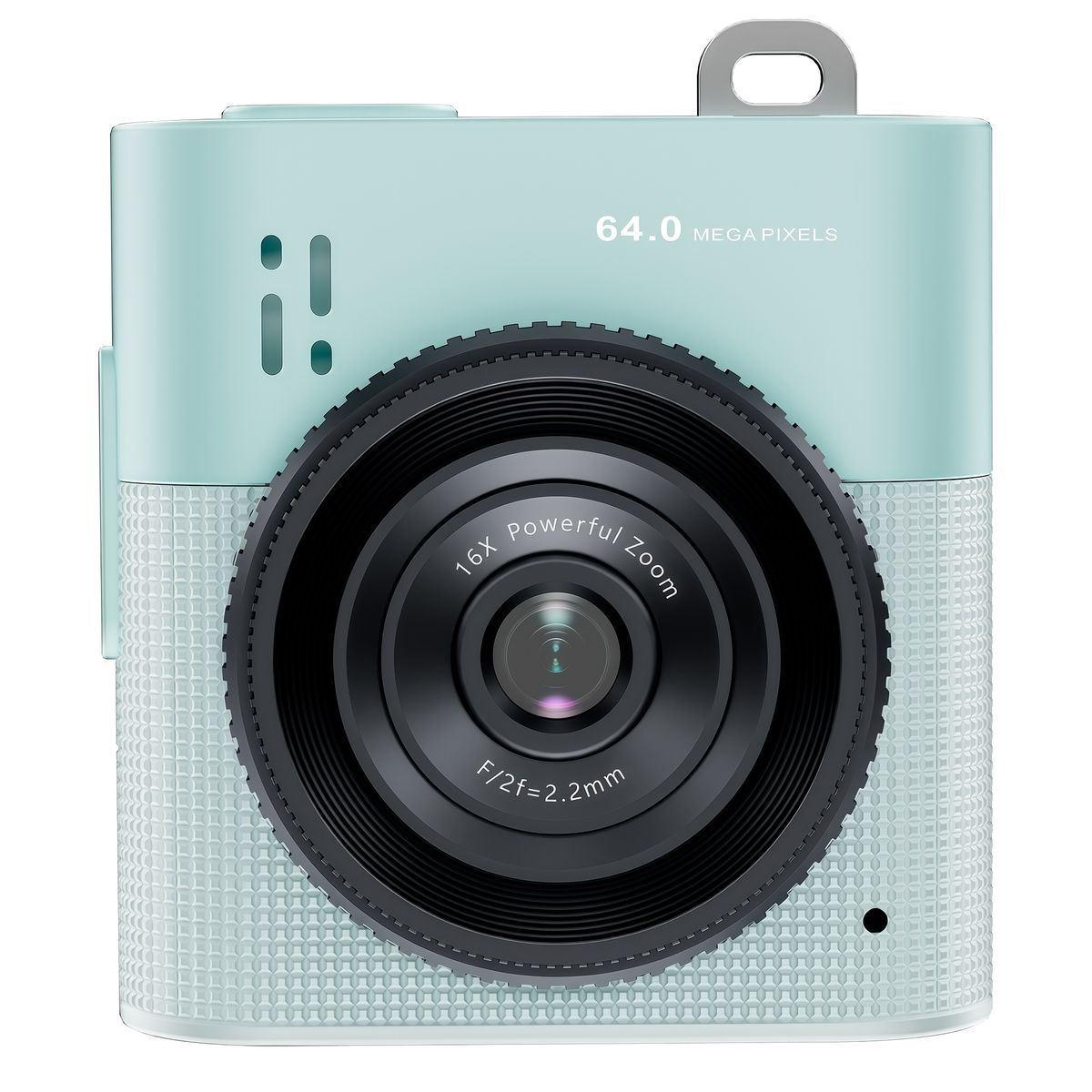 RENVMEXY - Cámara Mini S5 64MP con Zoom 16x y Pantalla 1.4 Sin Tarjeta TF
