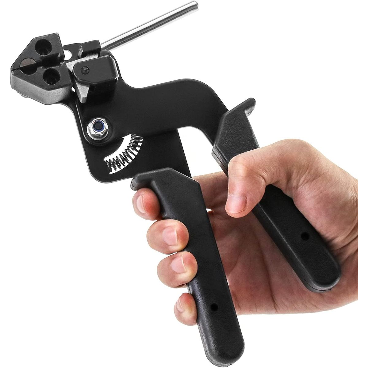 TSKY CHILE SHOPPING - Pistola de sujeción con tensión ajustablepara apriete de ataduras de cables herramienta de amarre