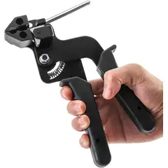 TSKY CHILE SHOPPING - Pistola de sujeción con tensión ajustablepara apriete de ataduras de cables herramienta de amarre