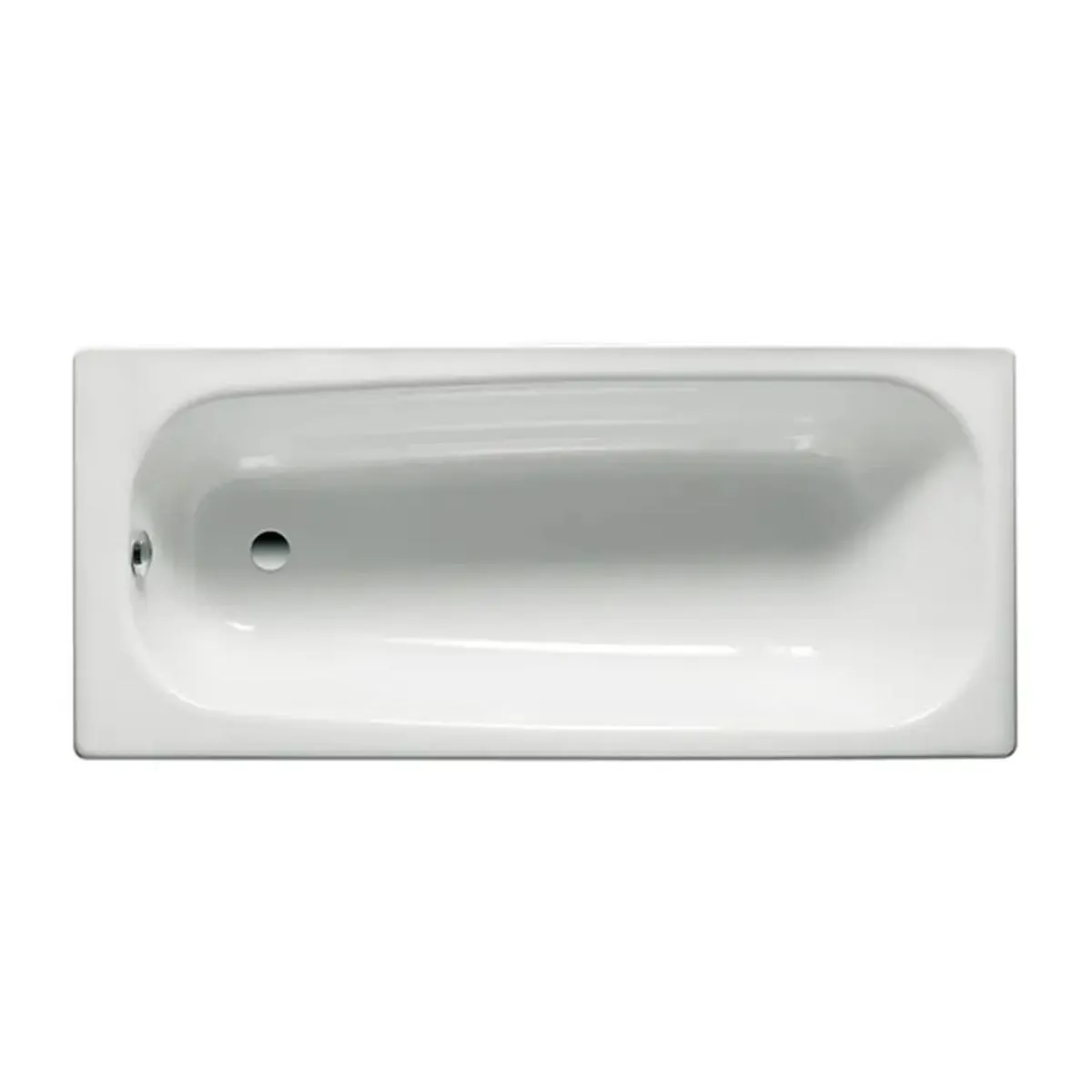 Bañera acero Roca 140x70 cm. con antideslizante y sin pies, marca ROCA - Foto Principal