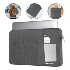 EVERSO - Funda Para Notebook 14-16 Pulgadas Con Cierre Asa Y Bolsillo