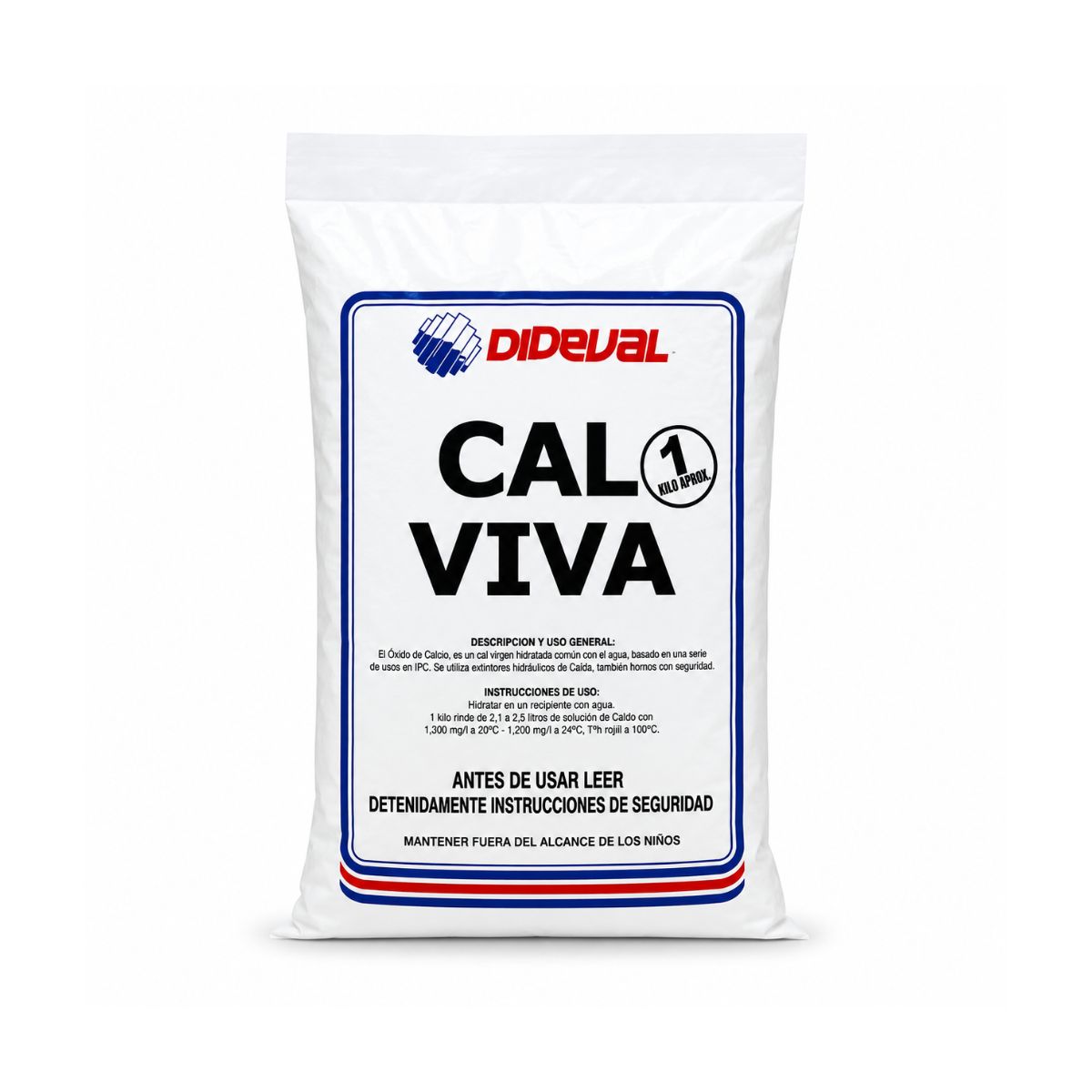 Cal Viva (Oxido De Calcio) 1 Kg Dideval, marca DIDEVAL - Foto 2