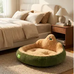 HOMER OUTDOOR - Cama Para Mascotas Homer Soft L 60x45x28cm Verde