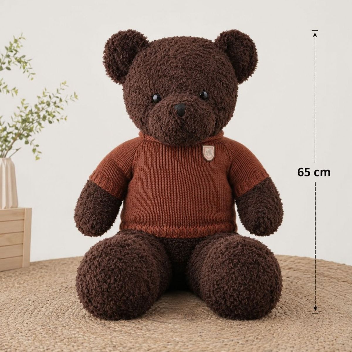 GENERICO - Oso de Peluche Teddy Grande 65cm