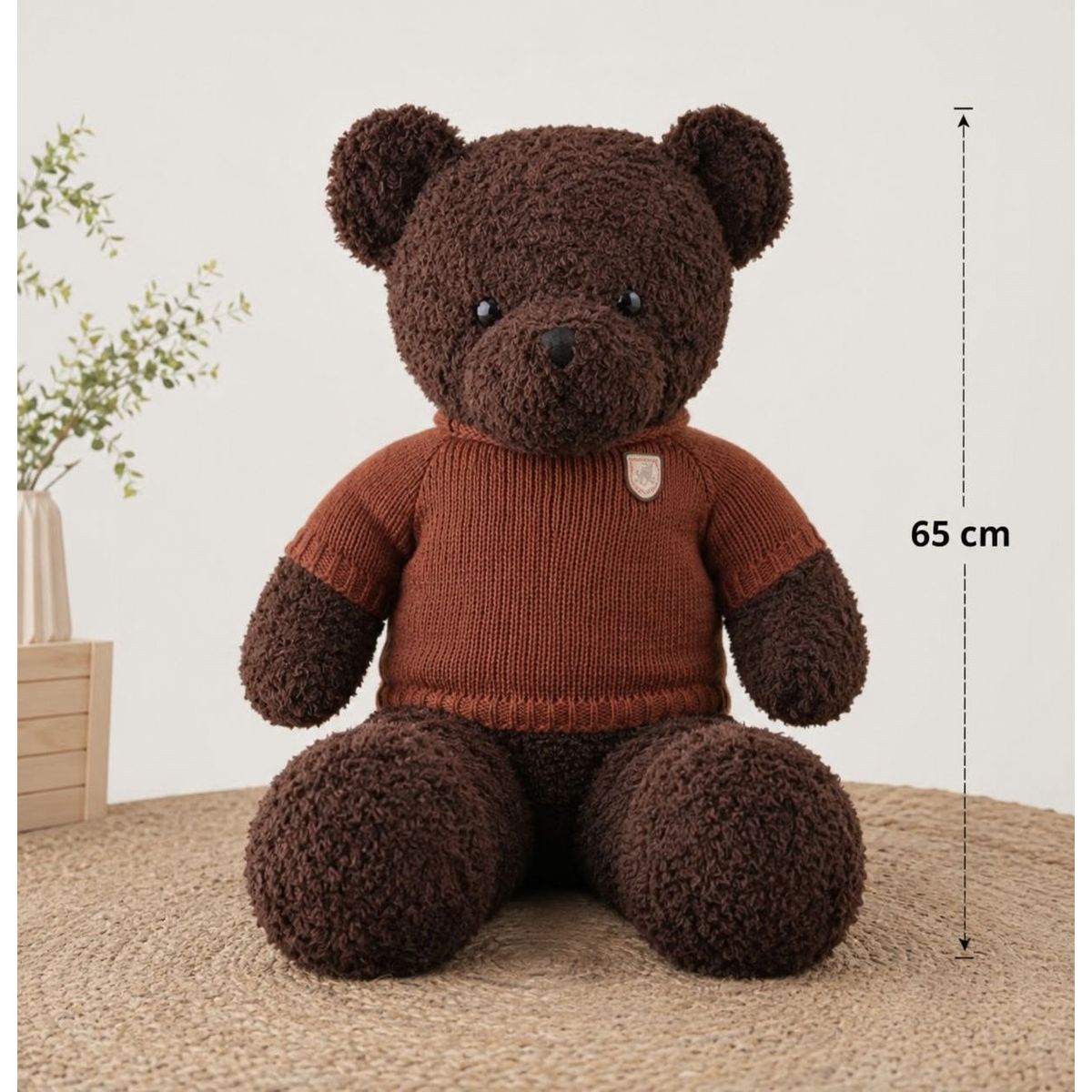 GENERICO - Oso de Peluche Teddy Grande 65cm