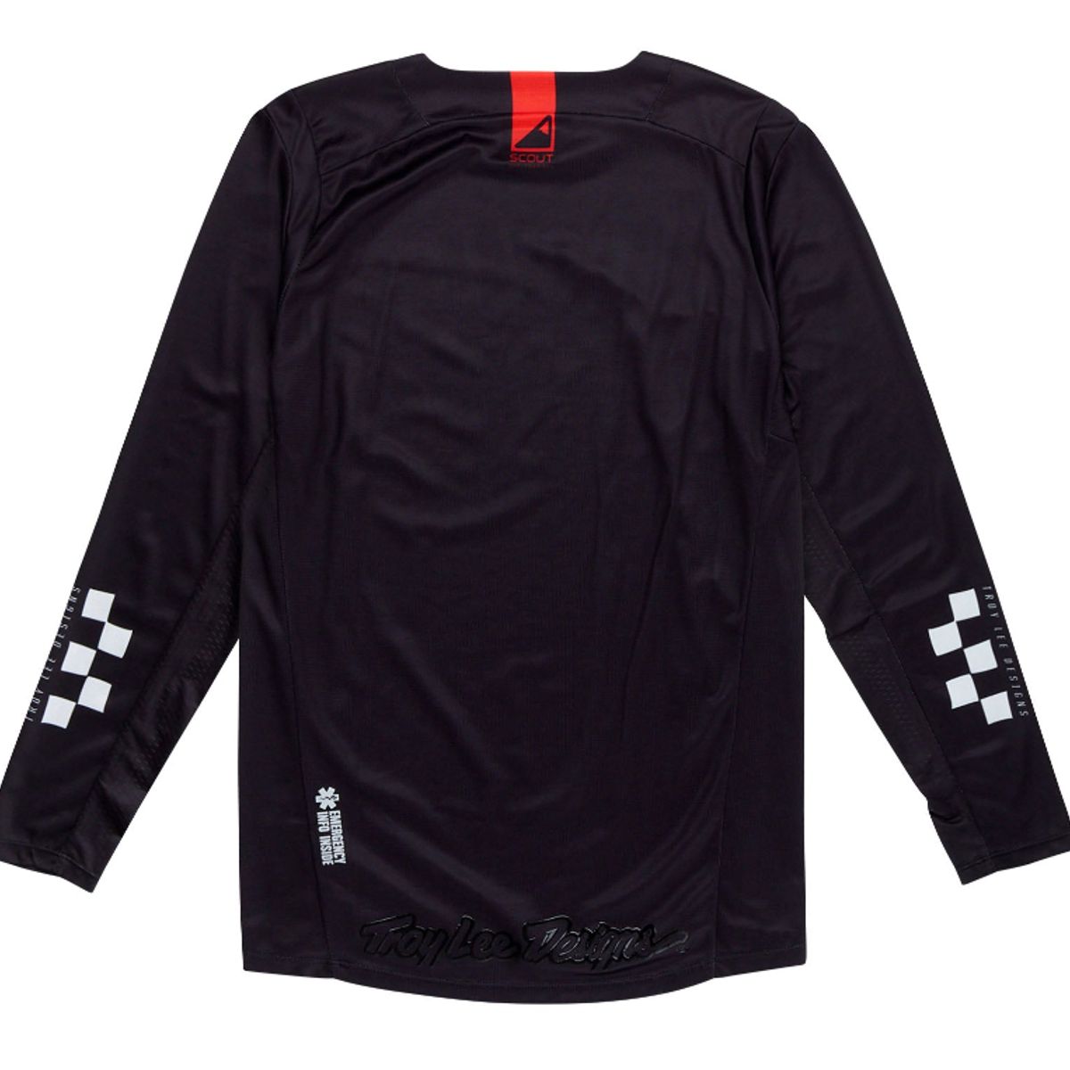 TROY LEE DESIGNS - Troy Lee Designs Polera de Moto Scout GP Ripper Negra