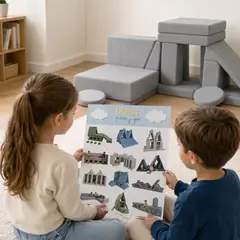BLOKIDS - Lámina Ideas para crear con tu Blokid Doble