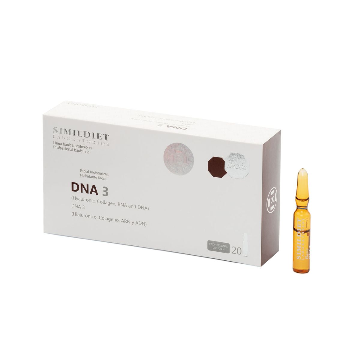 GENERICO - Hidratante, Regenerador Celular Para Pieles Dañadas Dna 3 20 Amp 2ml