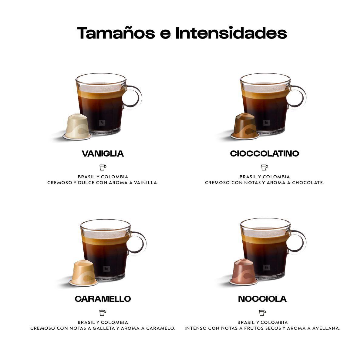 NESPRESSO - 40 unidades de Cápsulas Nespresso de Café Pack Barista