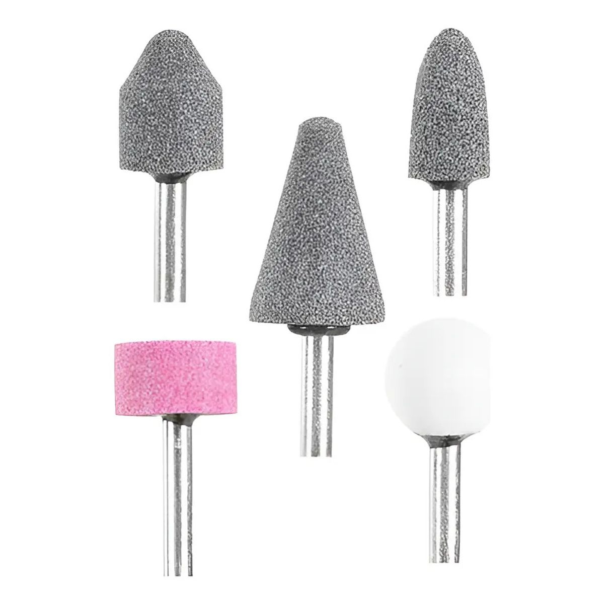 TOTAL TOOLS - JGO DE PIEDRAS POR 5PCS PARA RECTIFICADOR TOTAL