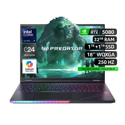 Acer Notebook Gamer Predator Ph18-73-971Q-1 Intel Ultra 9