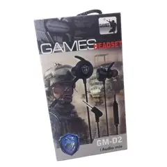 GENERICO - Audifono Gamer Gm-D2 Aux 3.5 mm