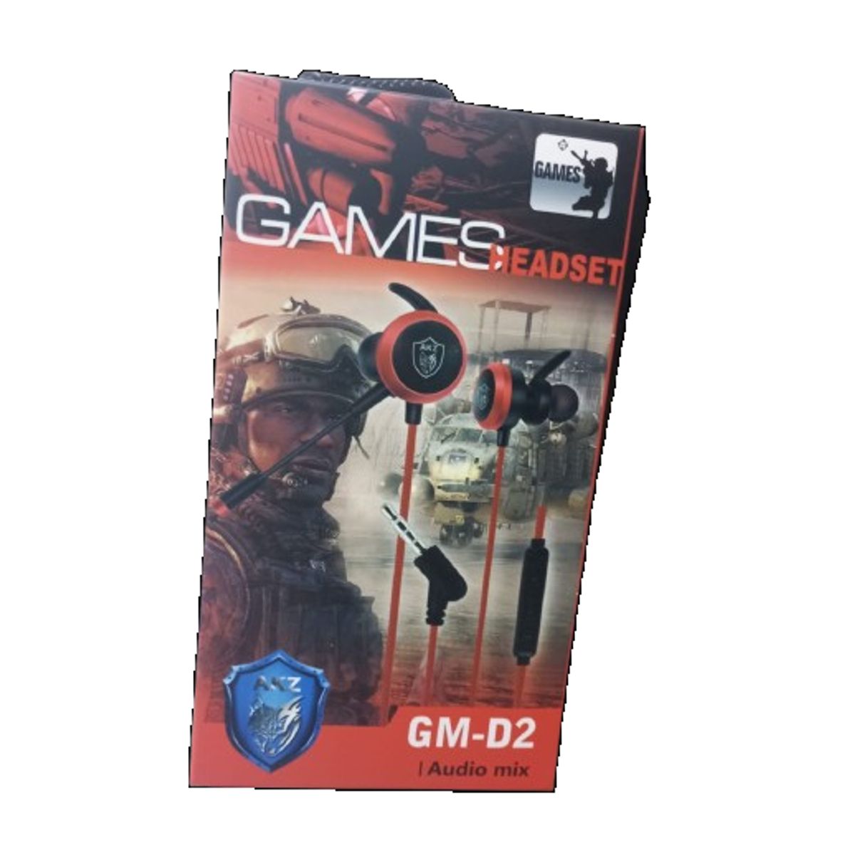 GENERICO - Audifono Gamer Gm-D2 Aux 3.5 mm