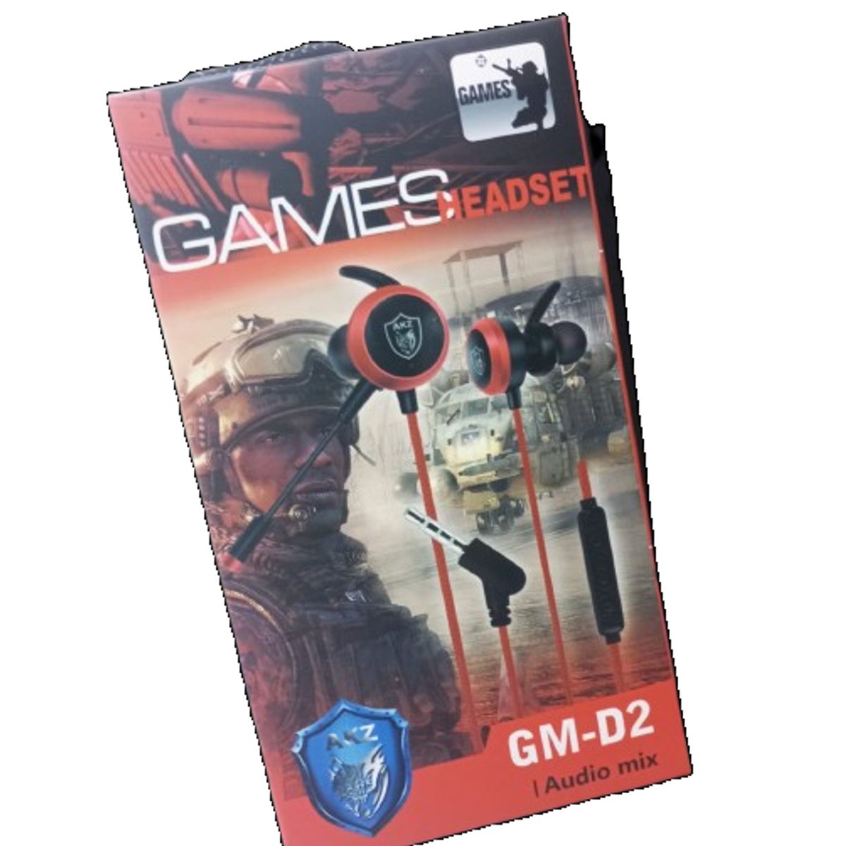 GENERICO - Audifono Gamer Gm-D2 Aux 3.5 mm