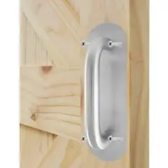 GENERICO - Tirador diseño en Barra Para Puerta Principal 20cm Acero Inoxidable