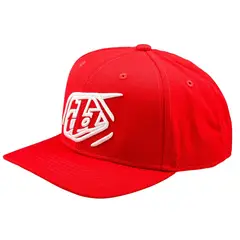 TROY LEE DESIGNS - JOCKEY TROY LEE CURVED BADGE TEAM RED OSFA