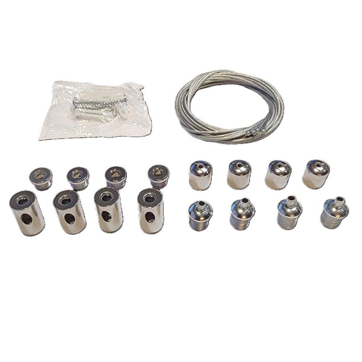 TECHNOLAMP - Kit Para Colgar Panel Led 600x600mm 4 Piolas