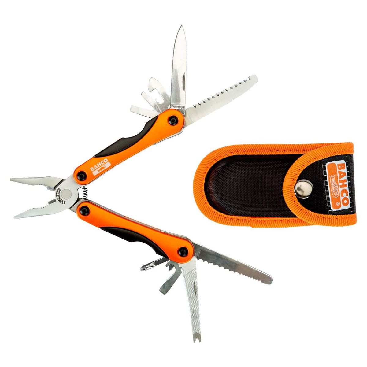 MAKITA - Multiherramienta Plegable 18 En 1 + Funda - Bahco