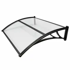 DVP - Alero Ultra Compacto Curvo Transparente 1,0x1,2mts