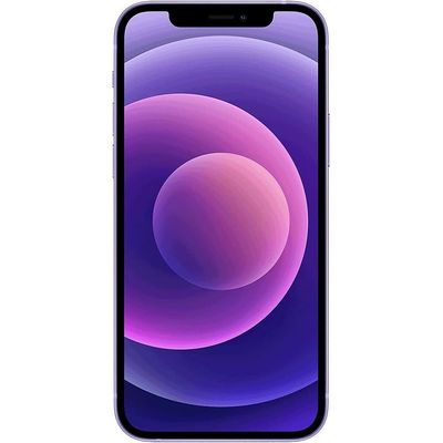 Apple Iphone 12 128Gb Negro Reacondicionado Morado 128 Gb