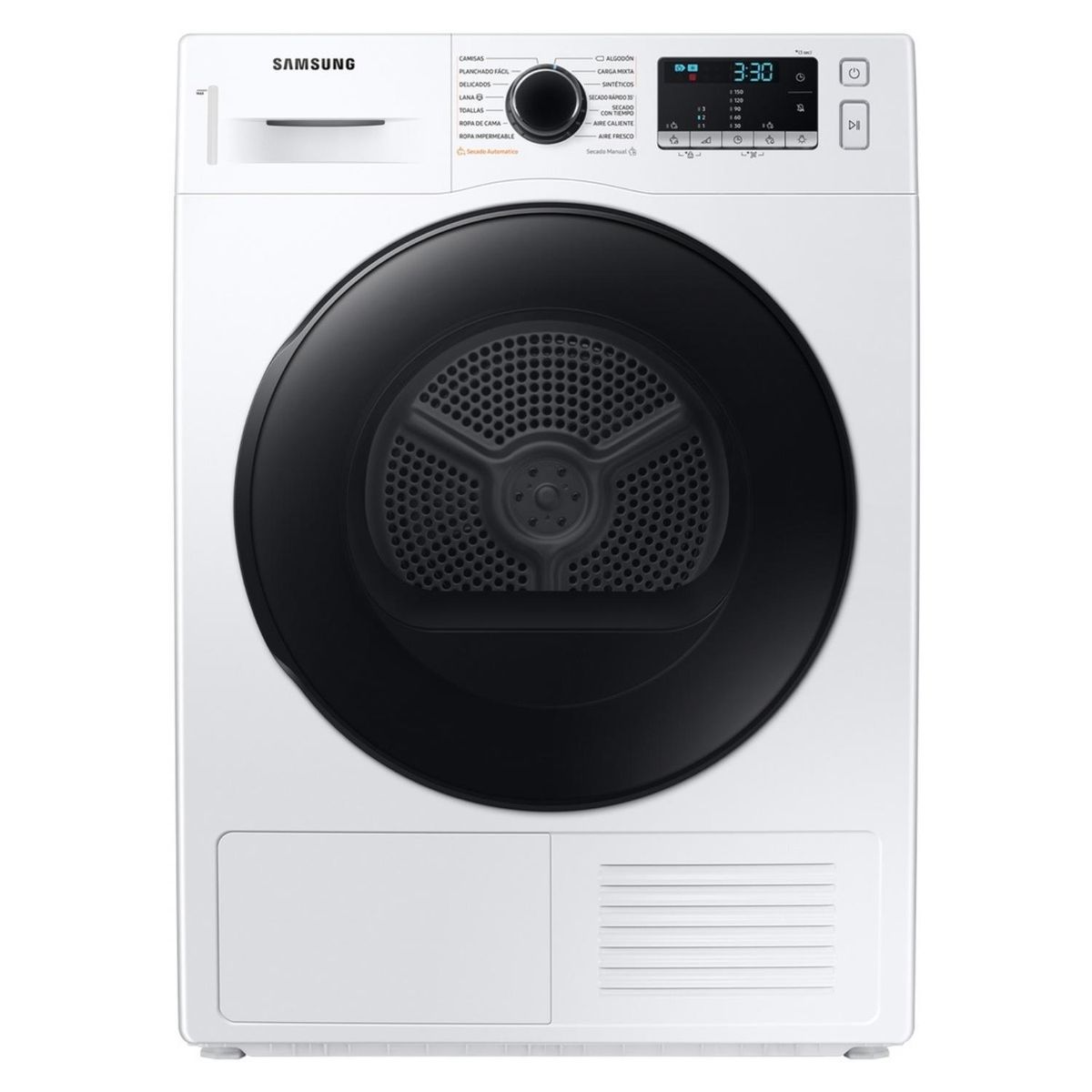SAMSUNG - Secadora Eléctrica 9 Kg Bomba de Calor DV90TA040BE/ZS Samsung
