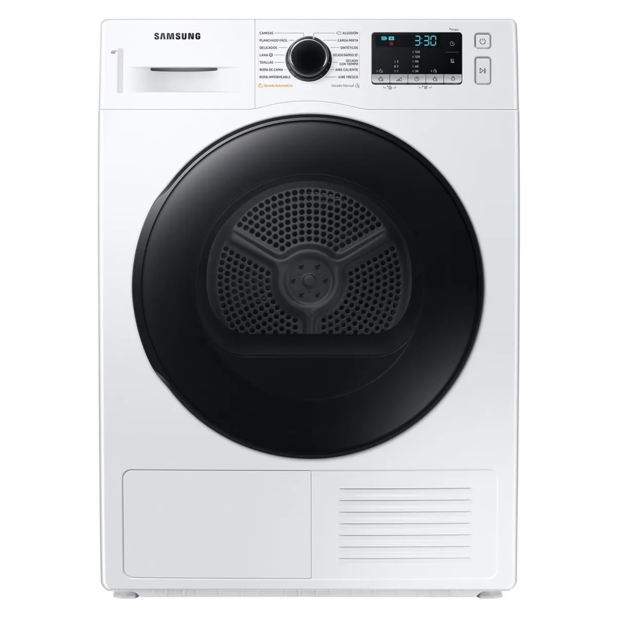 SAMSUNG - Secadora Eléctrica 9 Kg Bomba de Calor DV90TA040BE/ZS Samsung