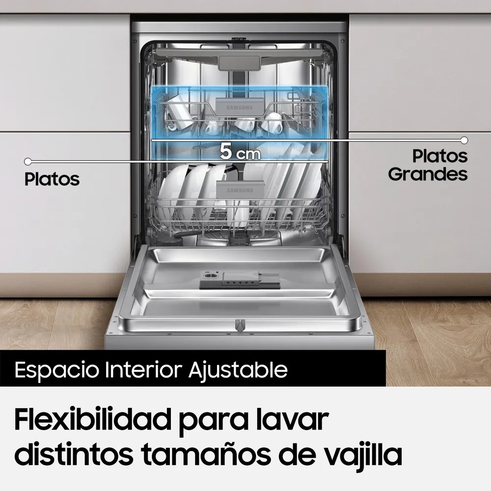 Lavavajillas 14 cubiertos DW60A8050FG/ZS, foto 6
