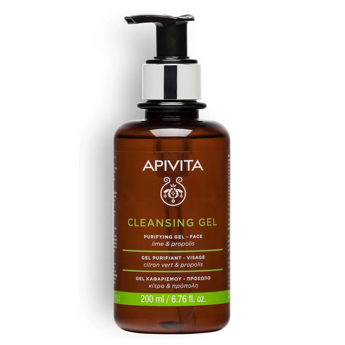 APIVITA - Limpiador Facial Mixta A Grasa 200 Ml Apivita