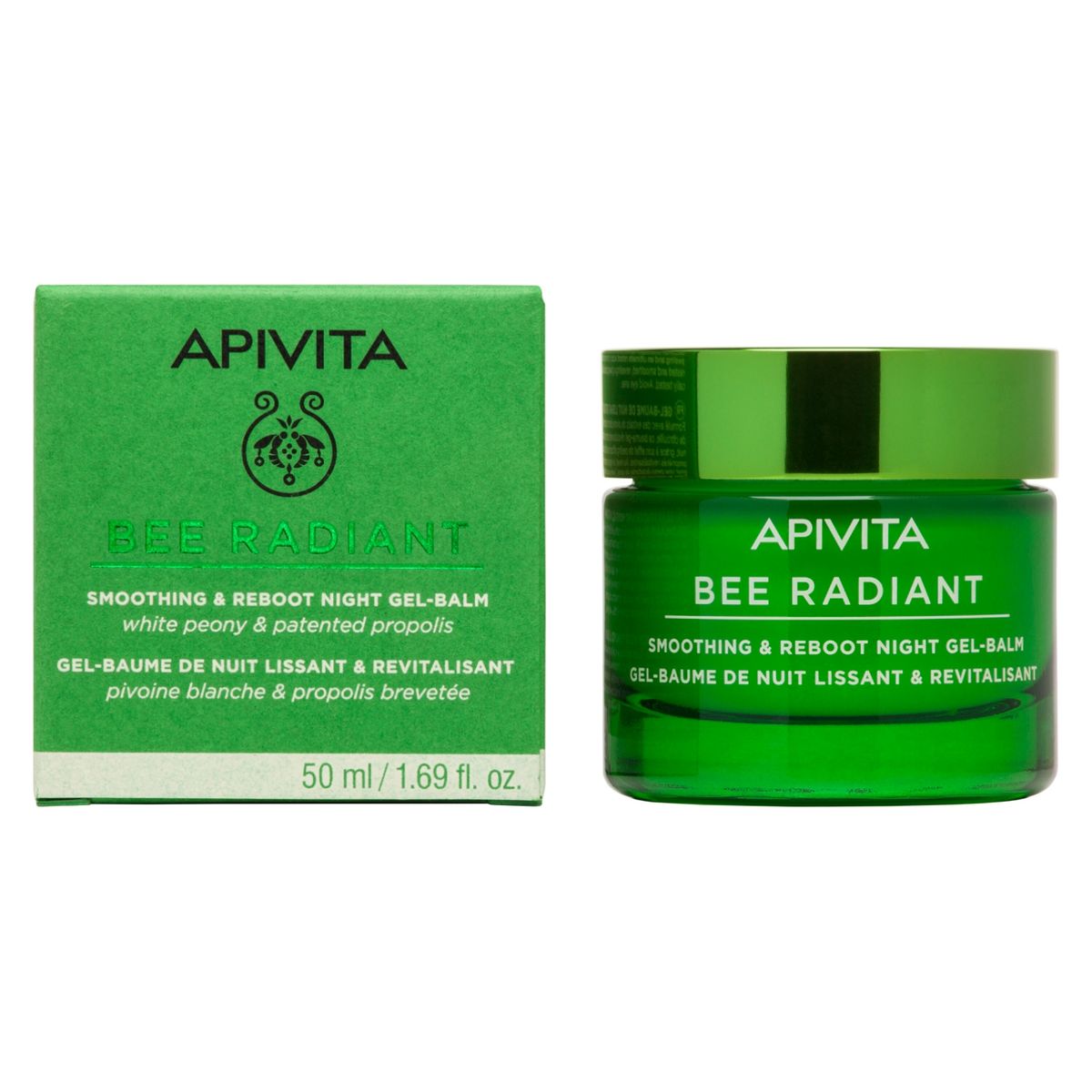 APIVITA - Bálsamo Facial Antiedad Noche Bee Radiant 50 Ml Apivita