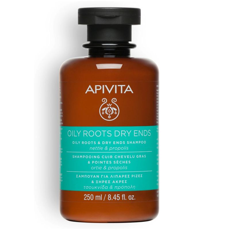 APIVITA - HAIR CARE Shampoo Equilibrante para Raíz Grasa y Puntas Secas
