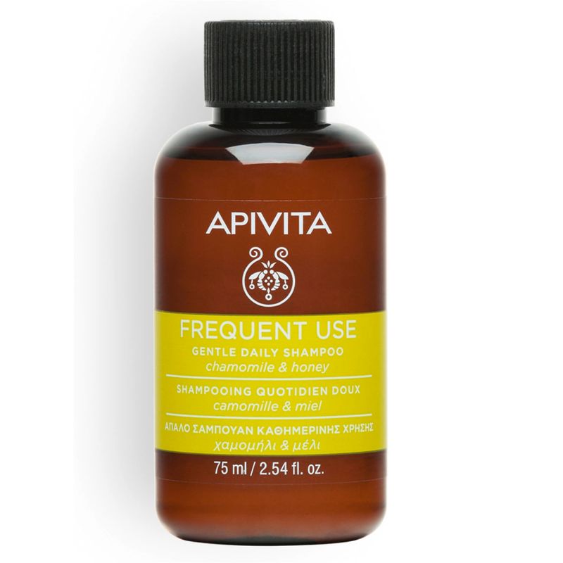 APIVITA - Shampoo Suave de Uso Diario Travel Size 75ml Apivita