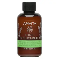 APIVITA - TONIC MOUNTAIN TEA Gel de Baño con Aceites Esenciales - Travel Size