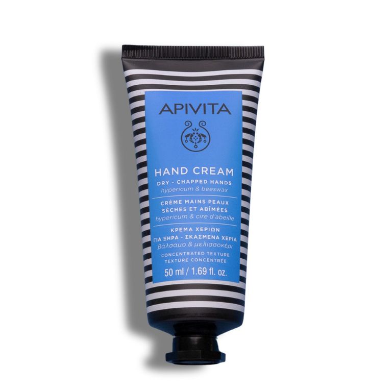 HAND CARE Crema para Manos Secas y Agrietadas - Textura Enriquecida con Hipérico y Cera de Abejas