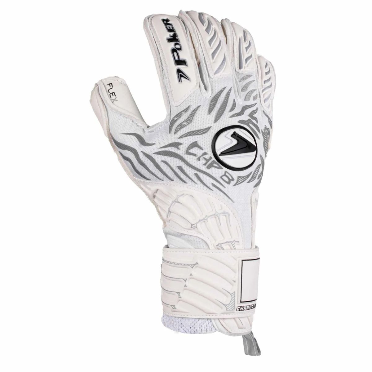 Poket - Guantes de Arquero Poker Champion 8  profesional  Sin Férulas