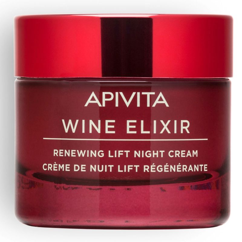 APIVITA - WINE ELIXIR Crema de Noche Reparadora con Efecto Lifting Apivita