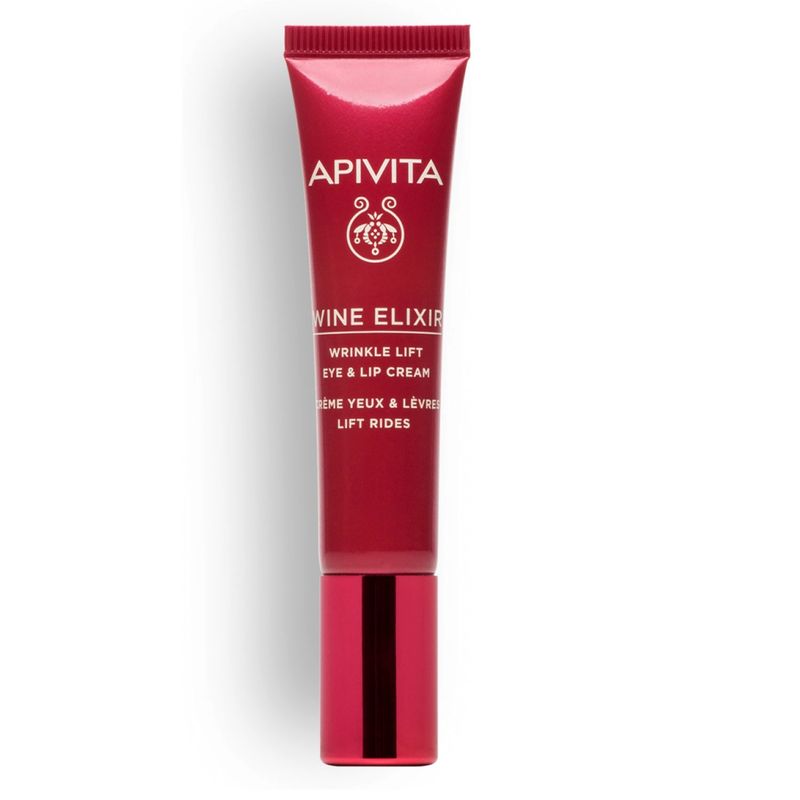 APIVITA - WINE ELIXIR Contorno de Ojos y Labios Antiarrugas con Efecto Lifting Apivita