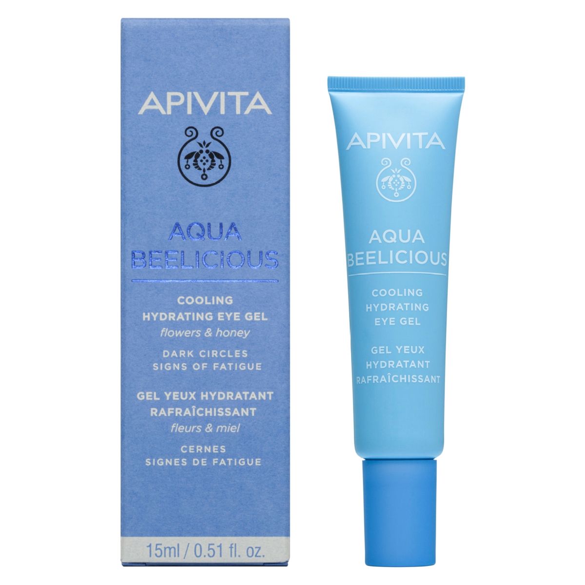 APIVITA - AQUA BEELICIOUS Gel Hidratante y Refrescante para el Contorno de Ojos Apivita