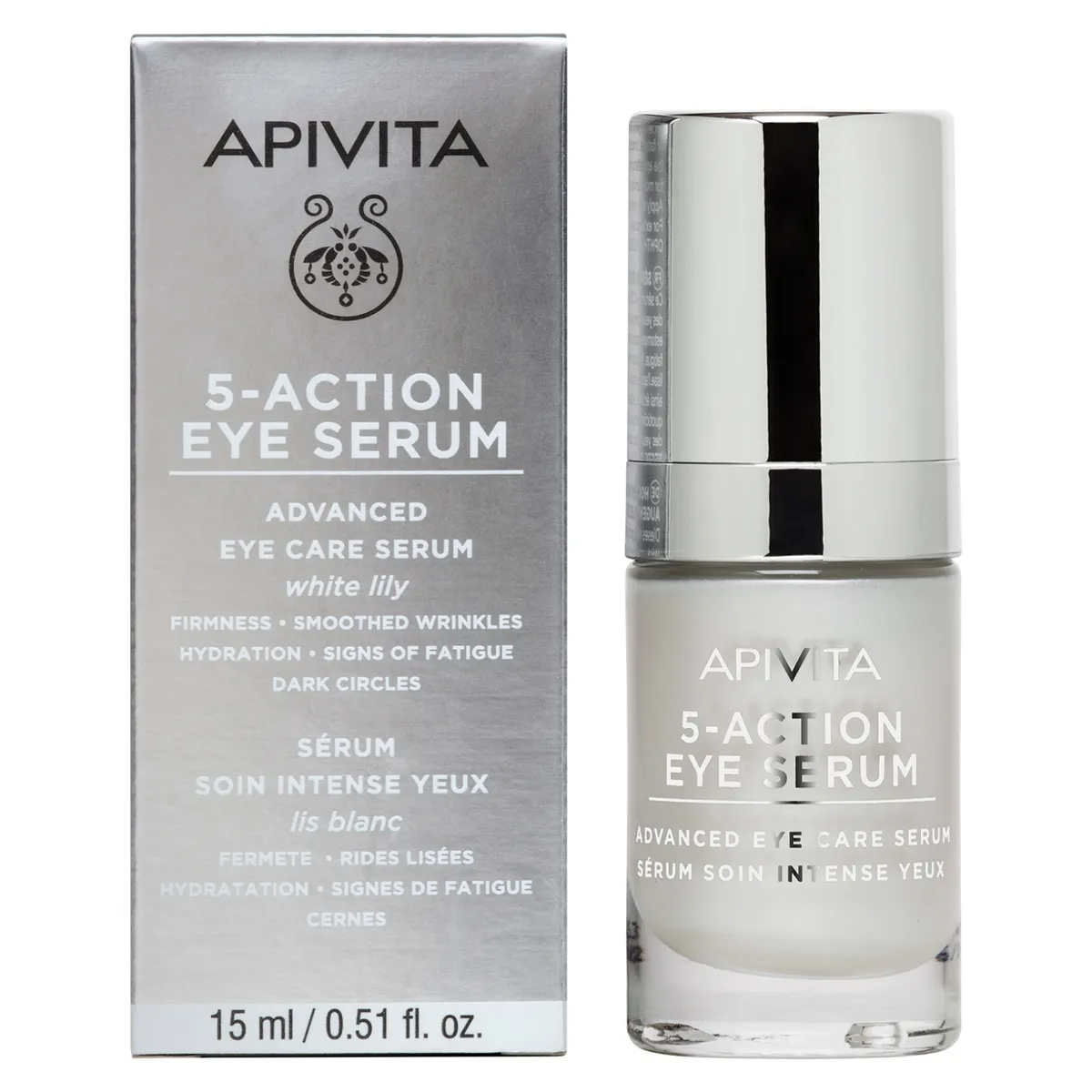 APIVITA - Sérum Contorno De Ojos 5 Action Antiedad 15 Ml Apivita