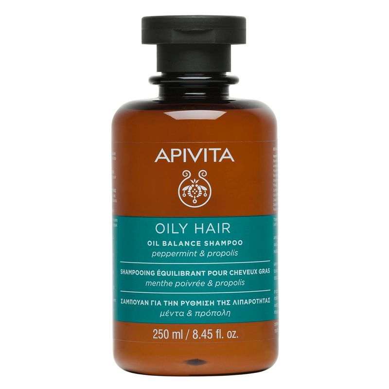 APIVITA - Shampoo Equilibrante para Cabello Graso 250ml Apivita