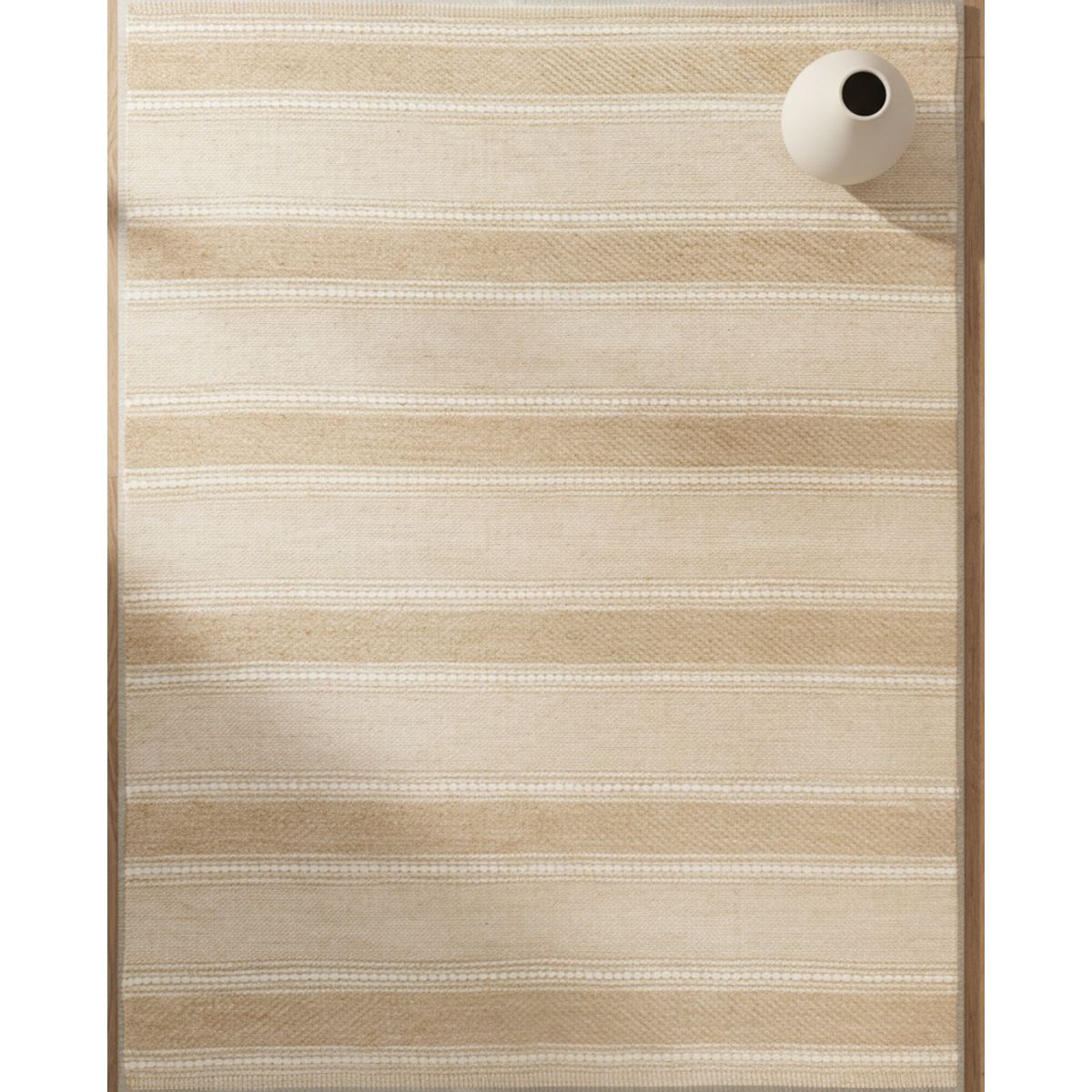 CANNON - Alfombra Lana Loom Beige 230x330 CMS