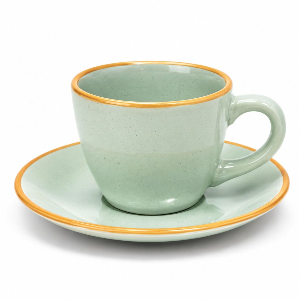 HALLEN - Juego De Tazas Espresso Café Porcelana 90ml - Amalfi