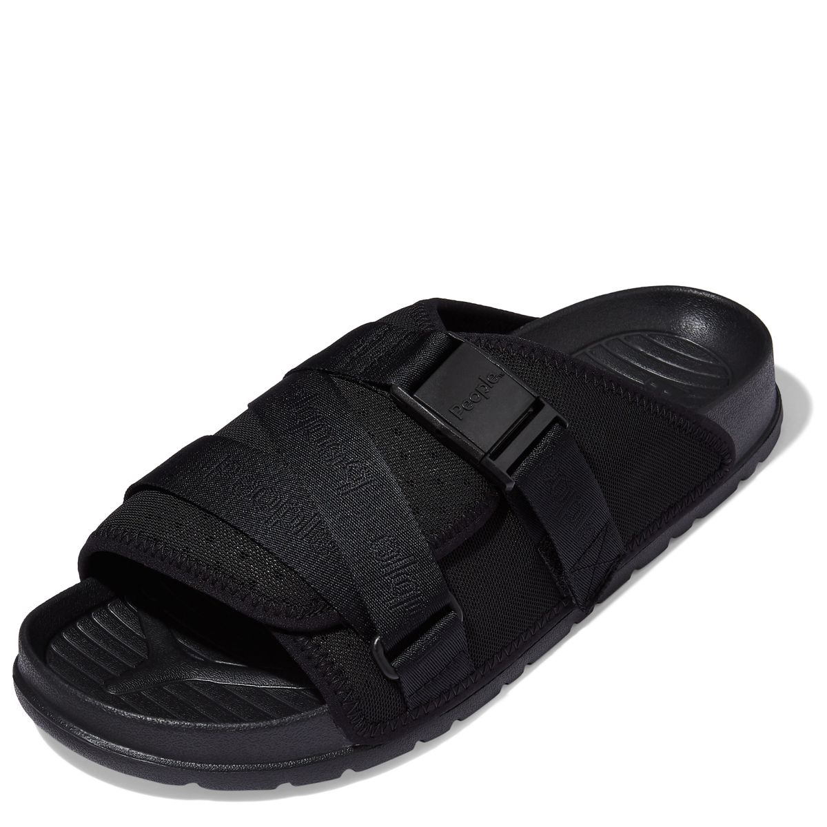 PEOPLE - People Sandalia Hombre Negra