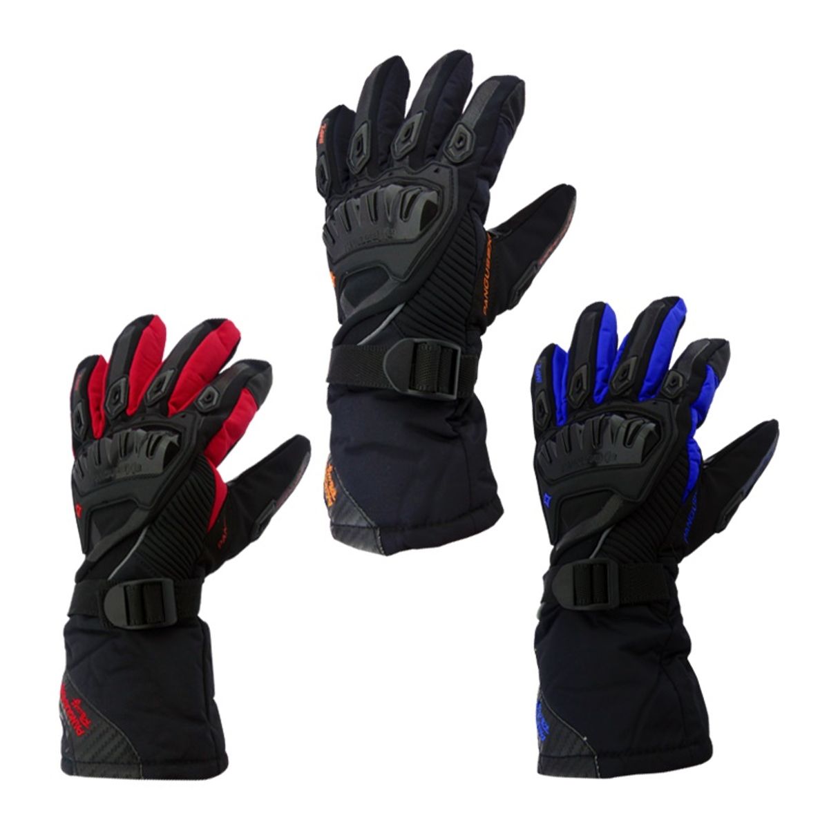 GENERICO - Guantes de Invierno Tactil Para Moto Micro Polar Impermeable