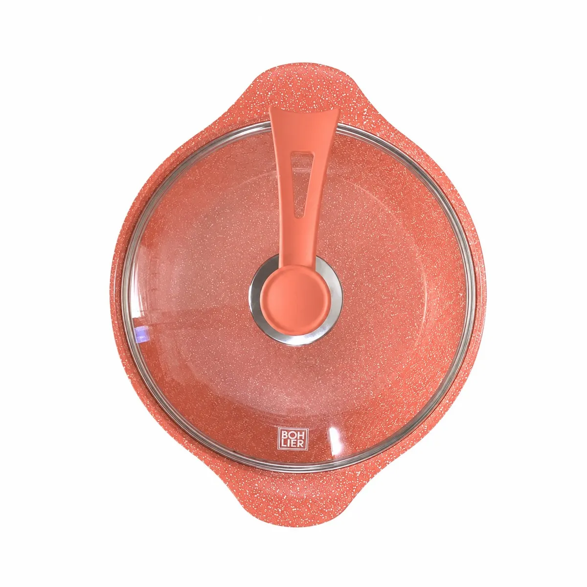 BOHLIER - GUISERA DE 28 CM ALUMINIO FUNDIDO ROSA BOHLIER