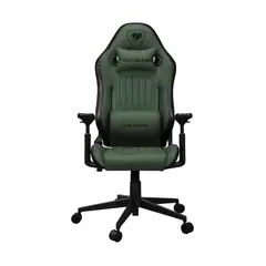 COUGAR - Silla Gamer Explore ARMY GREEN F Reclinable 155° 120 kg
