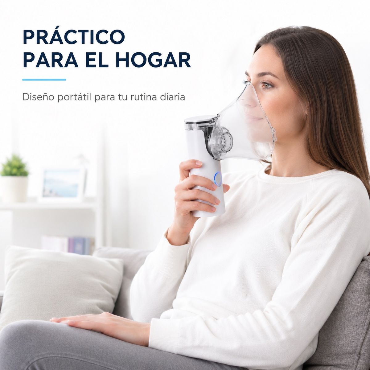 DOPA - Nebulizador Portátil De Malla Recargable Usb Adultos Niños