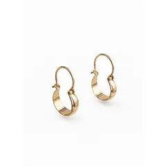 GENERICO - Aros Modelo Bote Oro 18k