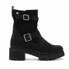 CHALADA - Botín Negro Mujer Casual Fresh
