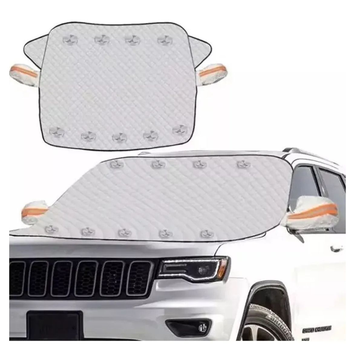 GENERICO - Protector Para uv Sol Y Nieve Cubre parabrisas para Automóvil generico